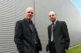 Dr. Lionel Jouffe and Dr. Paul Munteanu, cofounders of Bayesia